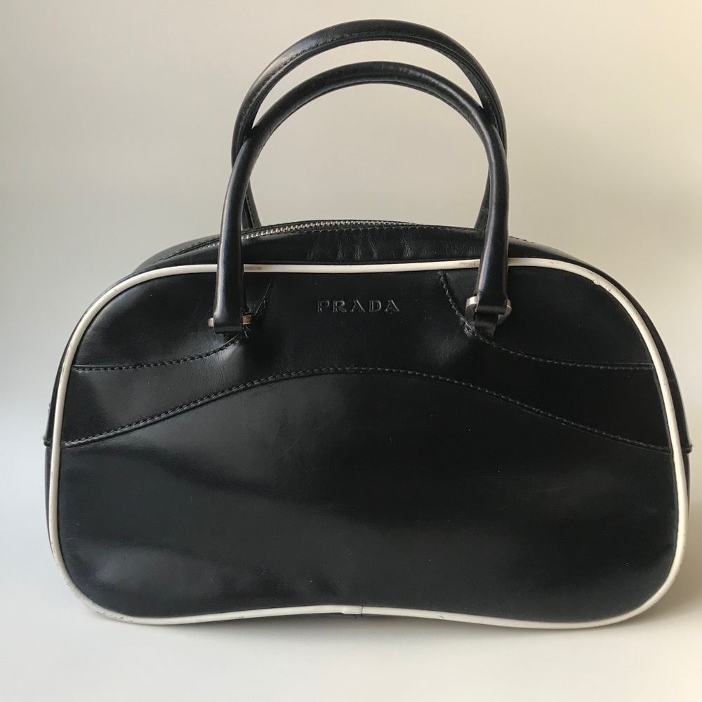 PRADA Vitello Mini Bowler Bag